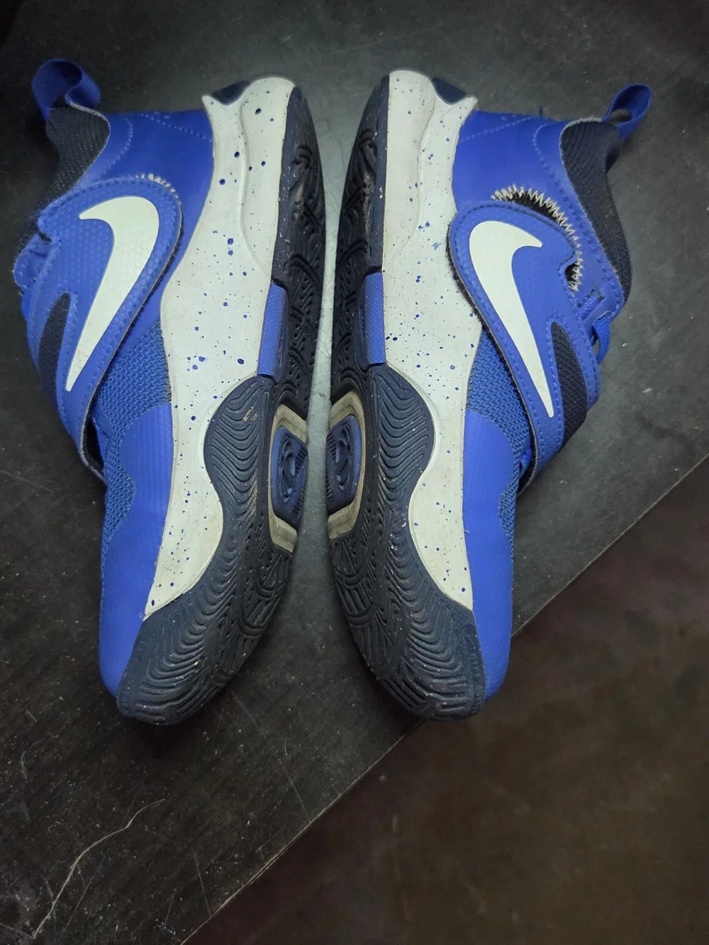 Nike Kids Royal Blue Velcro Sneakers